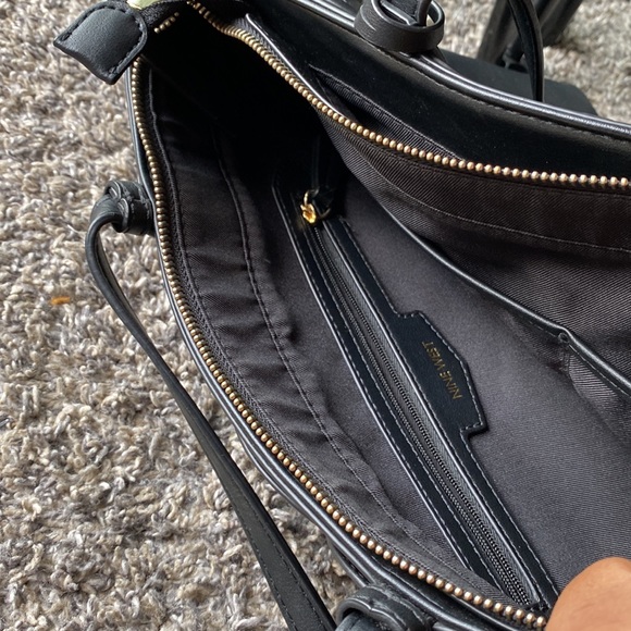 Nine West Black Shoulder Purse - Picture 8 of 14